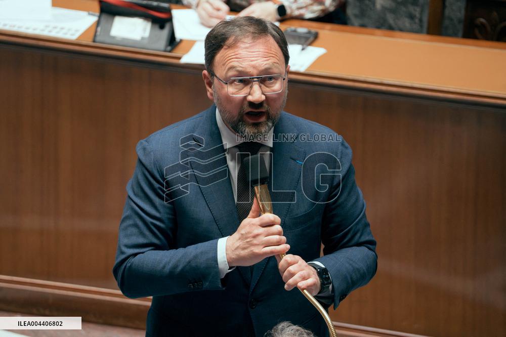 Questions to the government at the National Assembly - Paris AJ