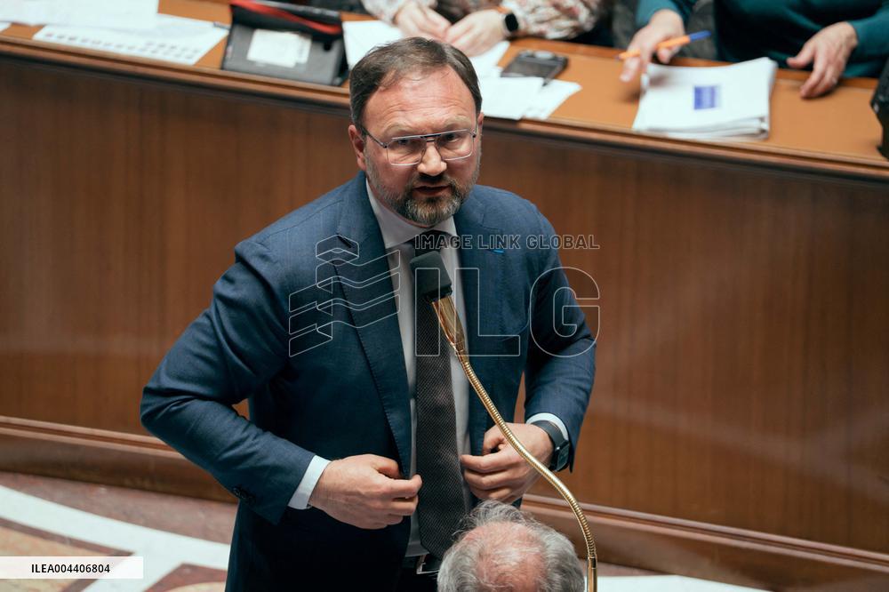 Questions to the government at the National Assembly - Paris AJ