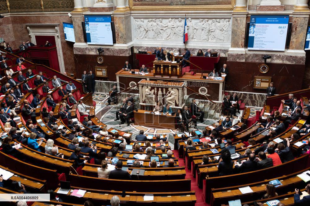 Questions to the government at the National Assembly - Paris AJ