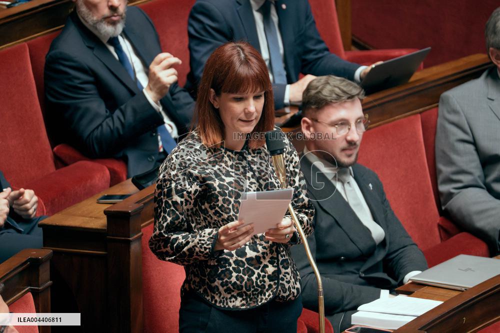 Questions to the government at the National Assembly - Paris AJ
