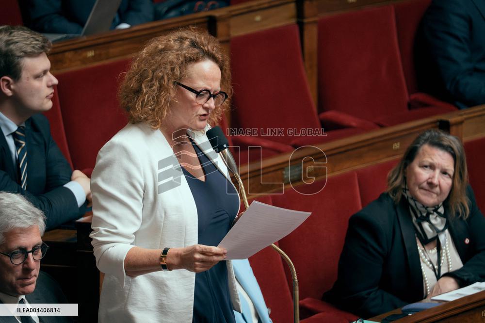 Questions to the government at the National Assembly - Paris AJ