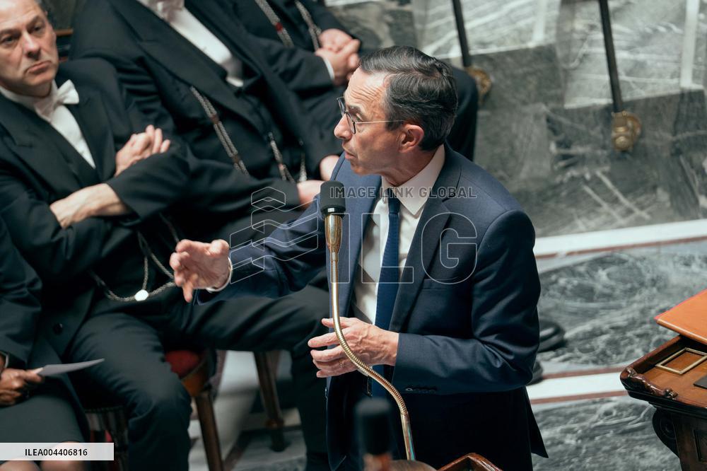 Questions to the government at the National Assembly - Paris AJ