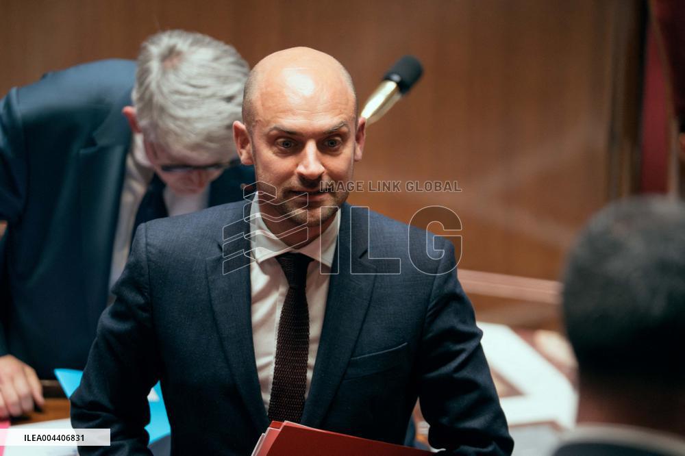 Questions to the government at the National Assembly - Paris AJ