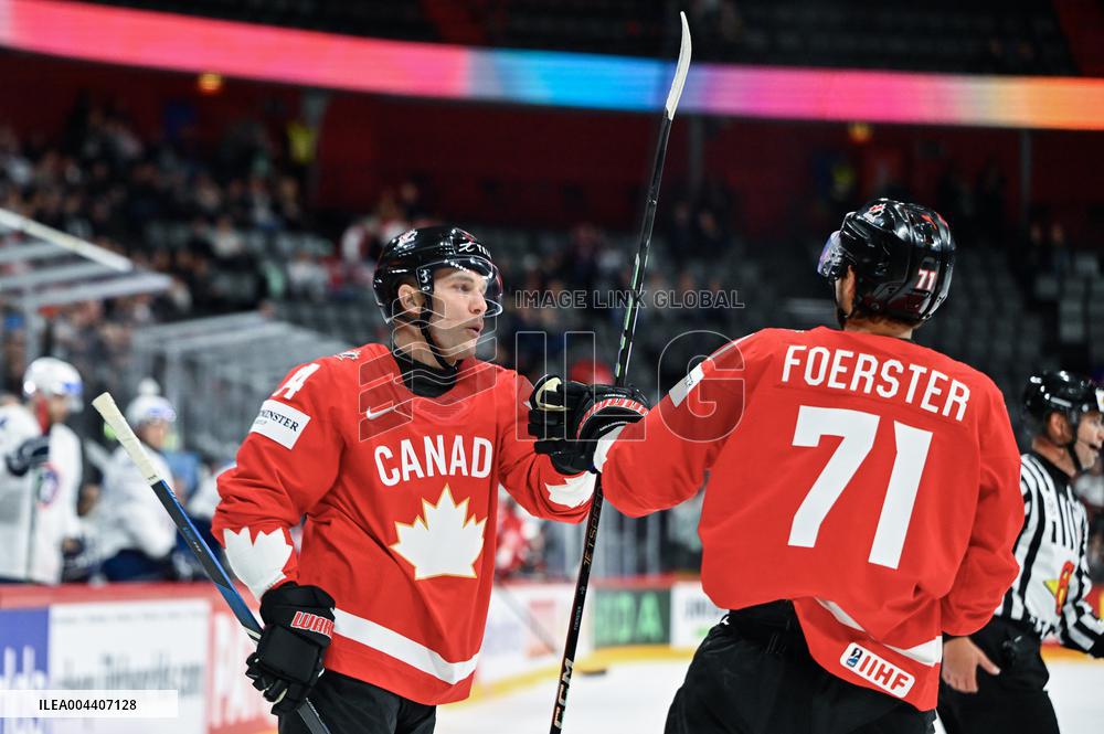 ICE HOCKEY WC CANADA-FRANCE