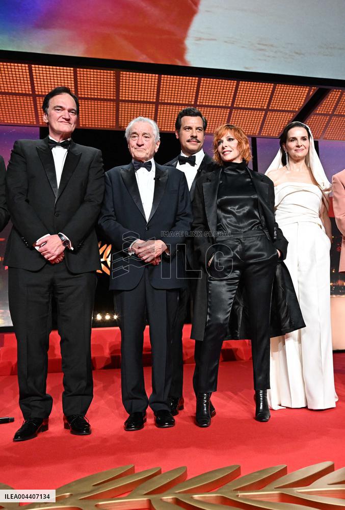 Robert De Niro Receives Honorary Palme D'Or - France