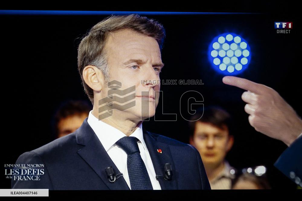 Emmanuel Macron interview - Paris EB