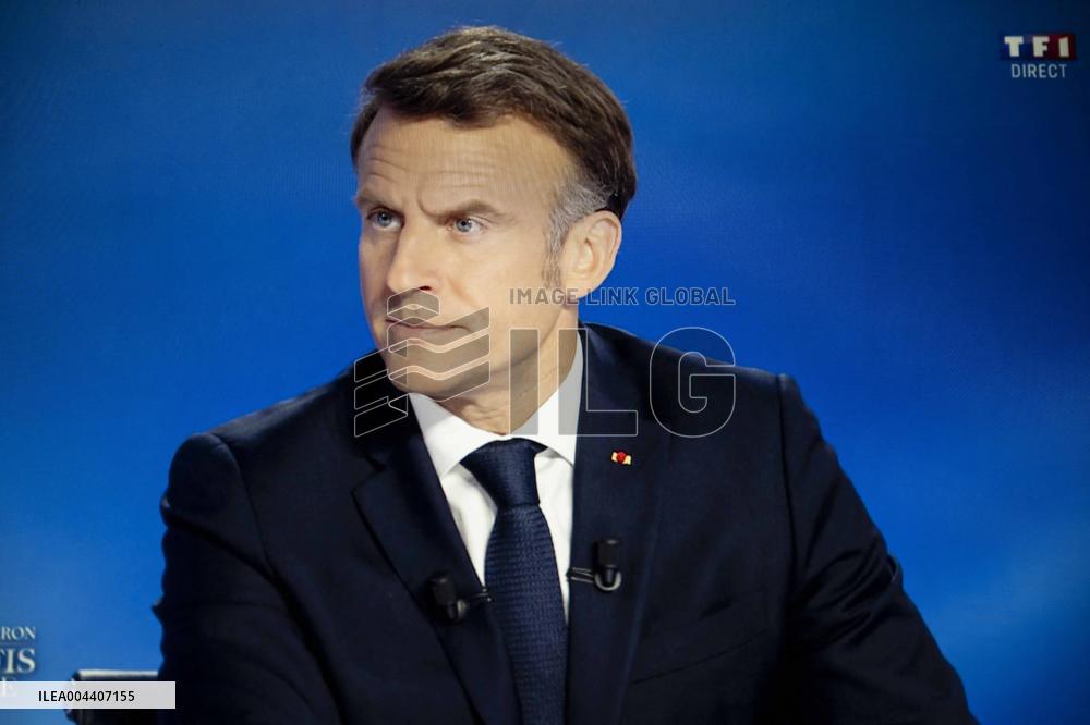 Emmanuel Macron interview - Paris EB