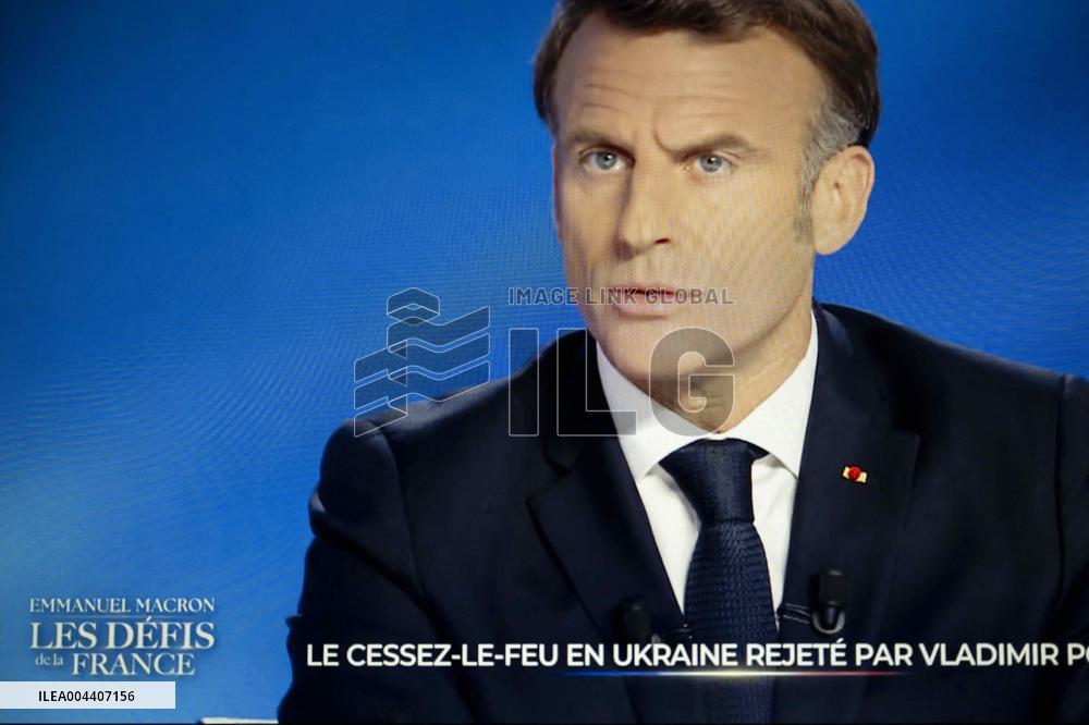 Emmanuel Macron interview - Paris EB