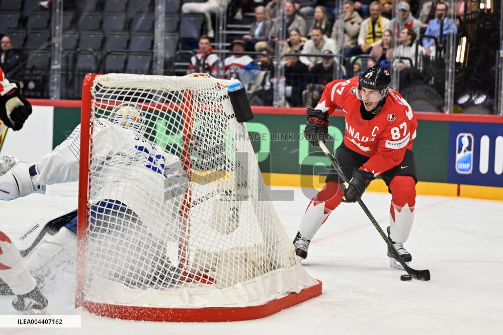ICE HOCKEY WC CANADA-FRANCE