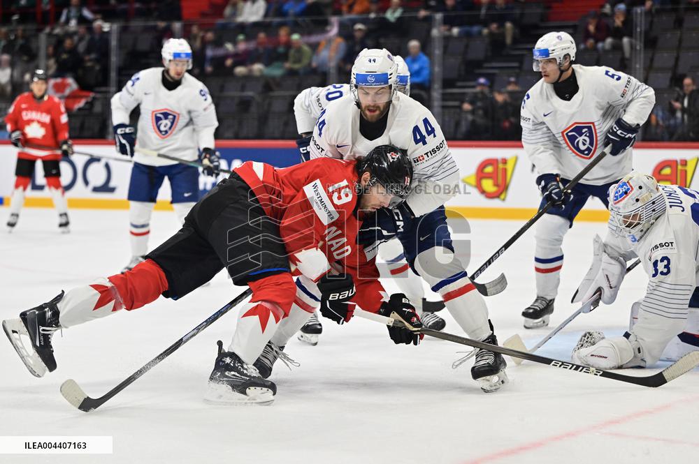 ICE HOCKEY WC CANADA-FRANCE
