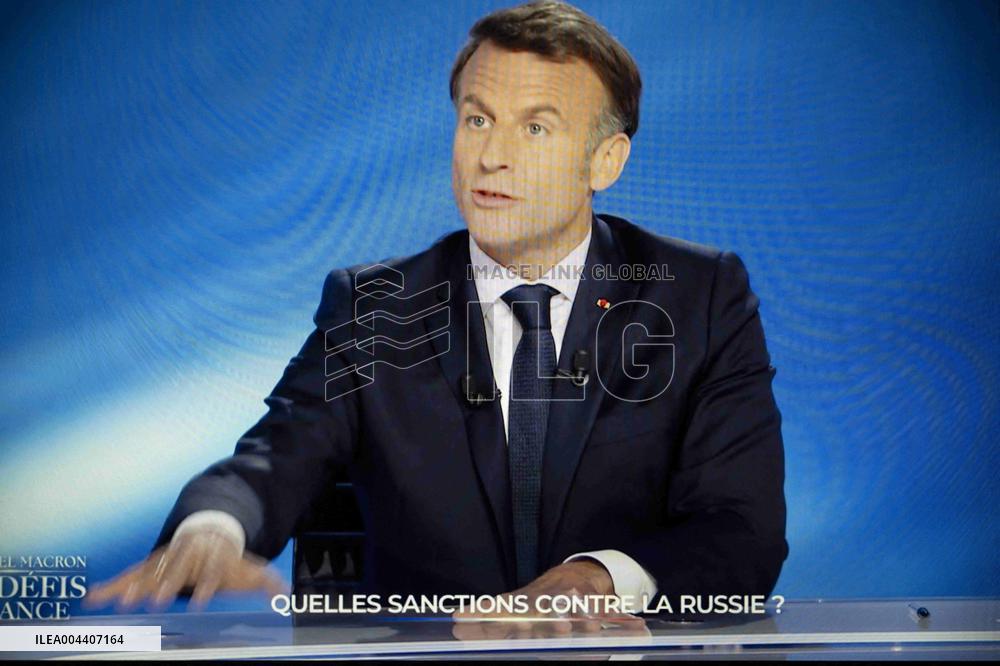 Emmanuel Macron interview - Paris EB