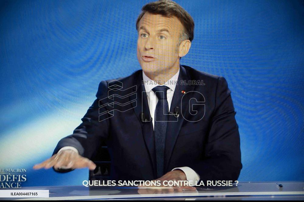 Emmanuel Macron interview - Paris EB