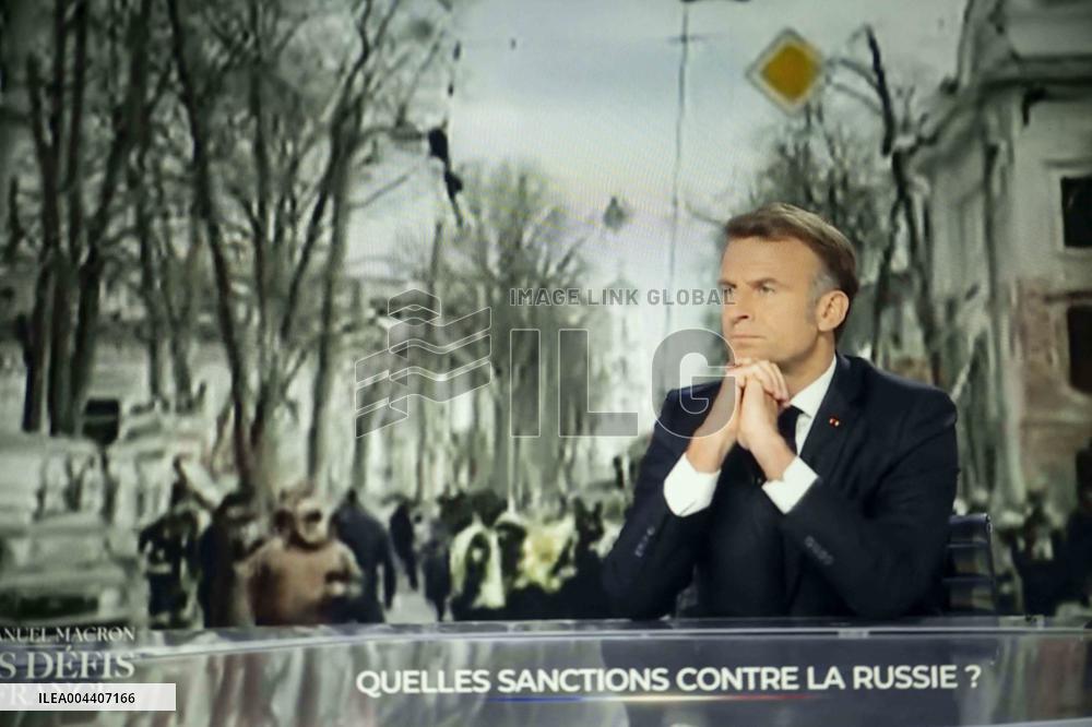 Emmanuel Macron interview - Paris EB