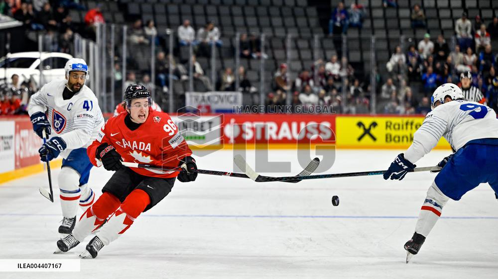 ICE HOCKEY WC CANADA-FRANCE
