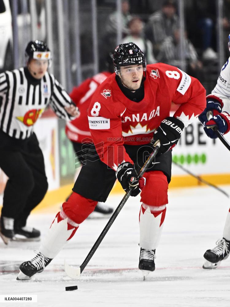 ICE HOCKEY WC CANADA-FRANCE
