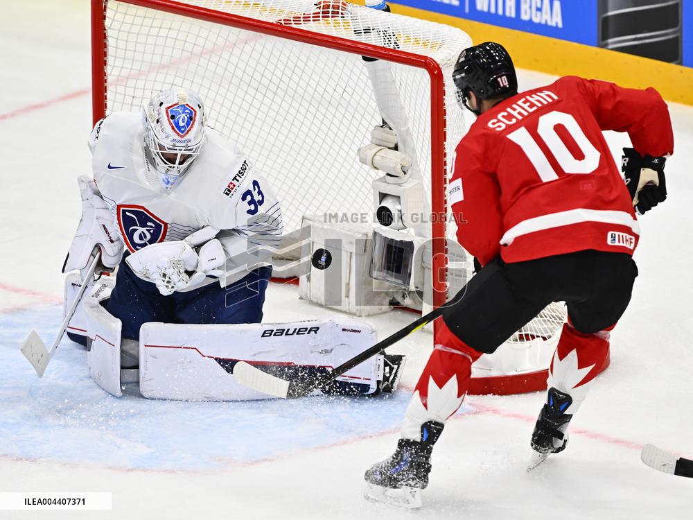 ICE HOCKEY WC CANADA-FRANCE