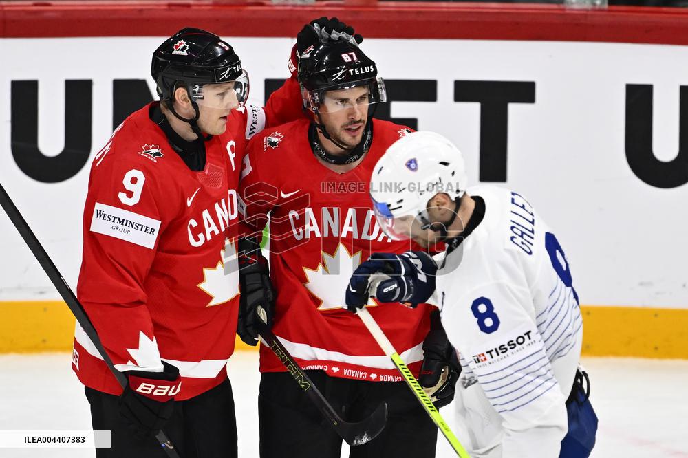 ICE HOCKEY WC CANADA-FRANCE