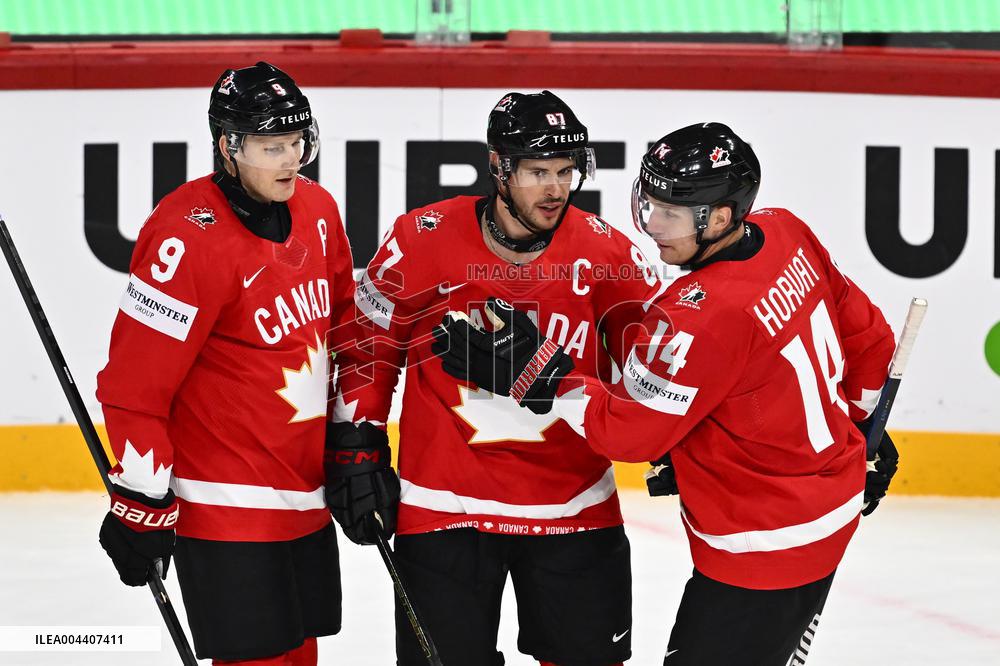 ICE HOCKEY WC CANADA-FRANCE