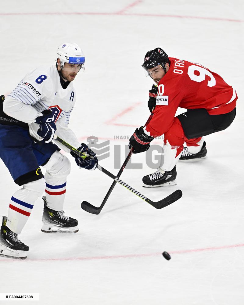 ICE HOCKEY WC CANADA-FRANCE