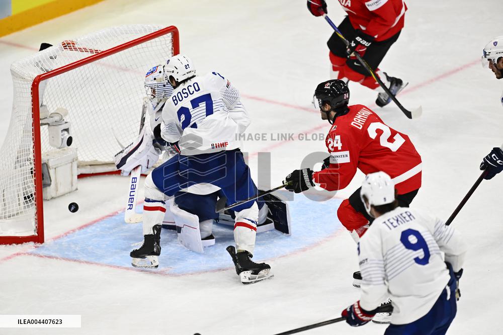 ICE HOCKEY WC CANADA-FRANCE