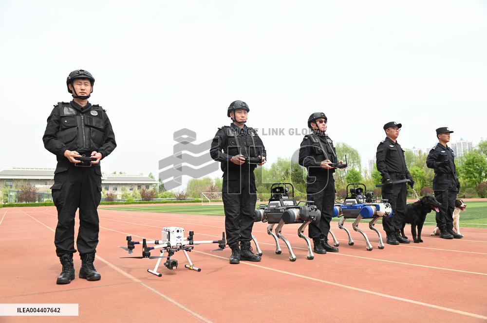 Police Patrol Robot Dog