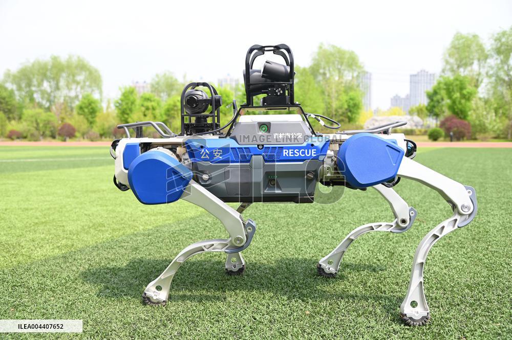 Police Patrol Robot Dog