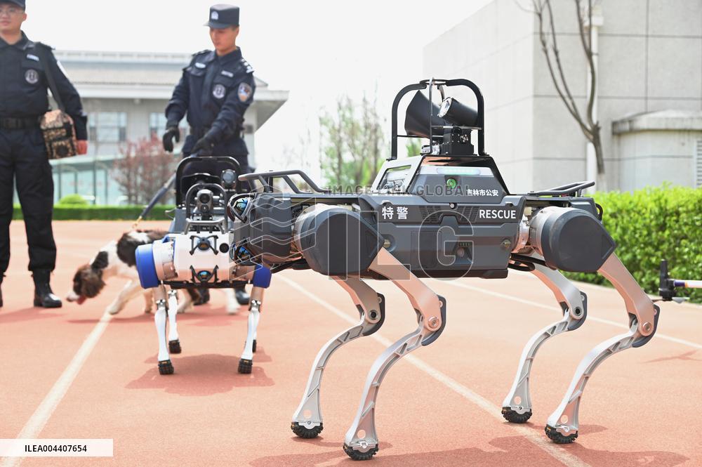 Police Patrol Robot Dog