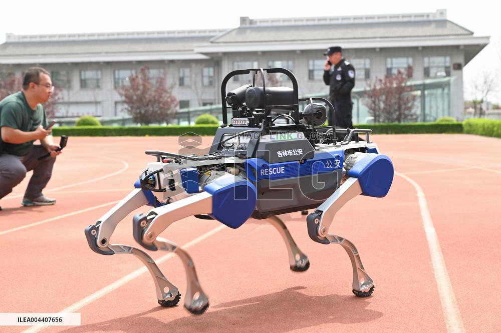 Police Patrol Robot Dog