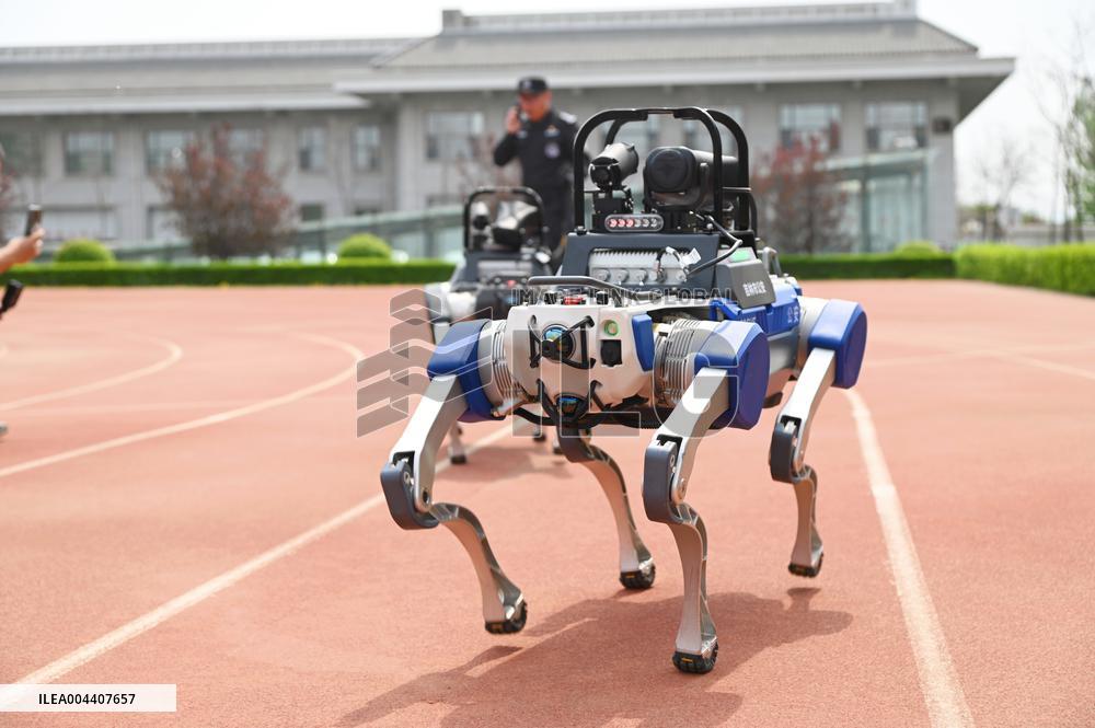 Police Patrol Robot Dog