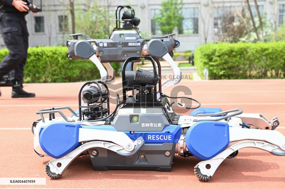 Police Patrol Robot Dog