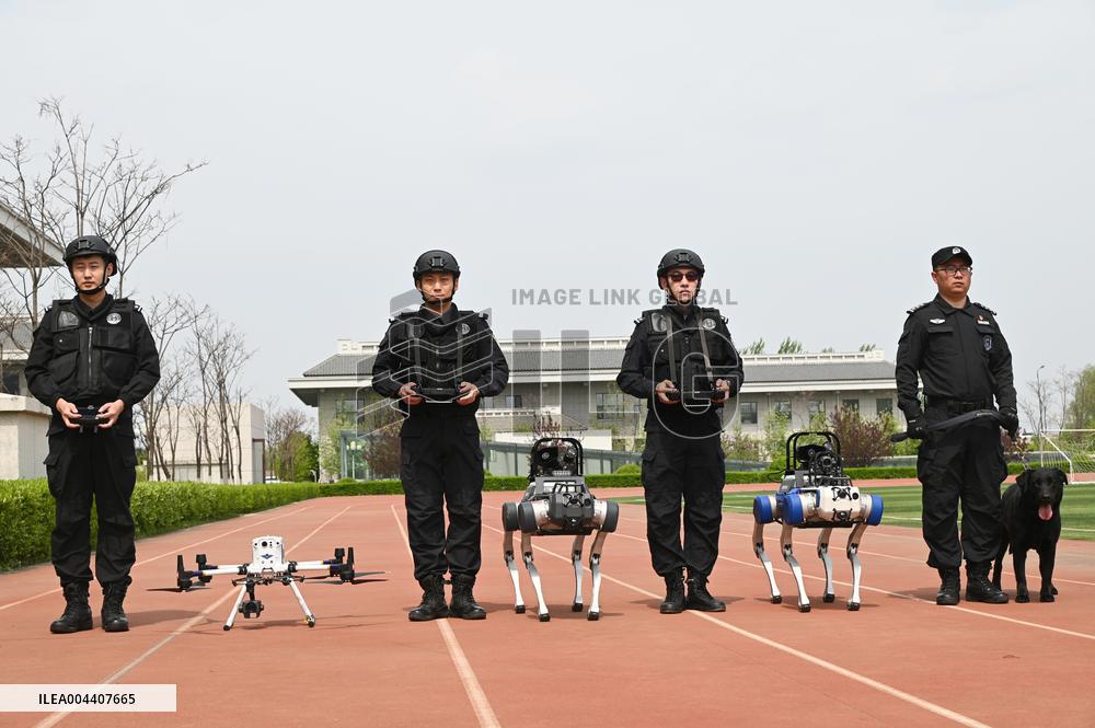 Police Patrol Robot Dog