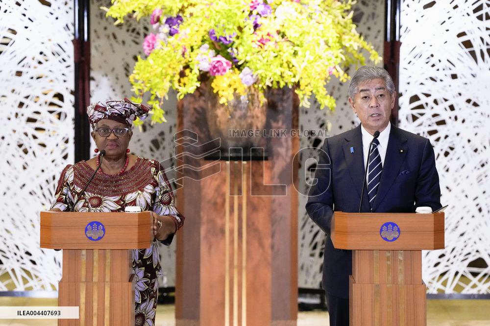 WTO head in Tokyo
