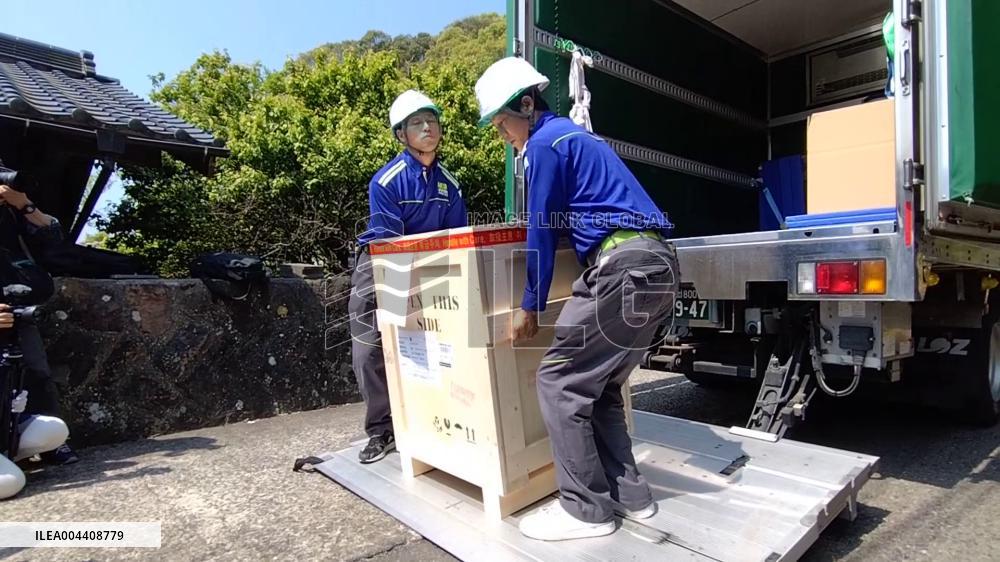 Stolen Buddhist statue returned to Japan