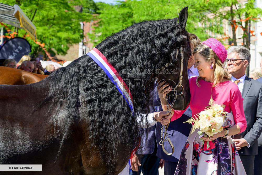 Royal Couple Visits Lopikerwaard and Vijfheerenlanden - Netherlands