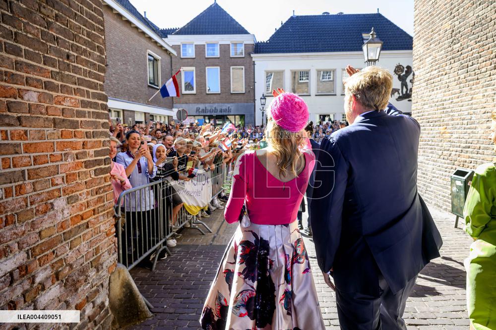 Royal Couple Visits Lopikerwaard and Vijfheerenlanden - Netherlands