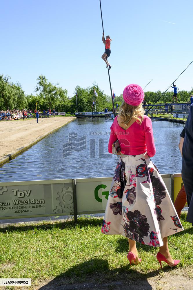 Royal Couple Visits Lopikerwaard and Vijfheerenlanden - Netherlands