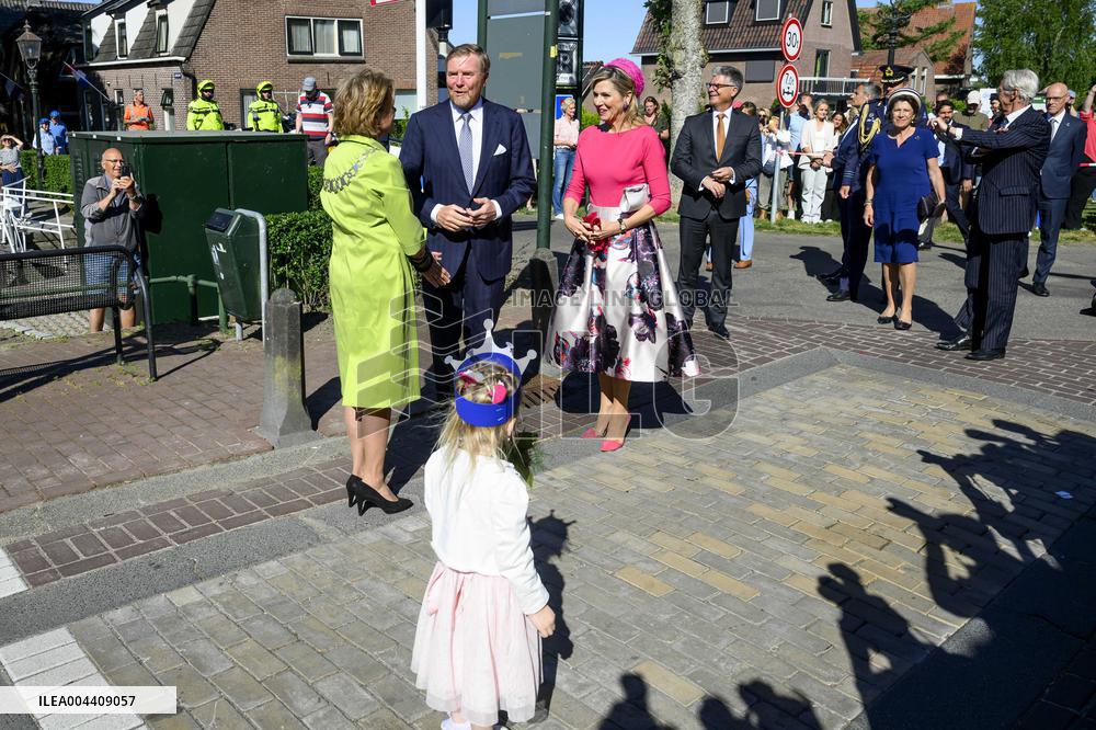 Royal Couple Visits Lopikerwaard and Vijfheerenlanden - Netherlands