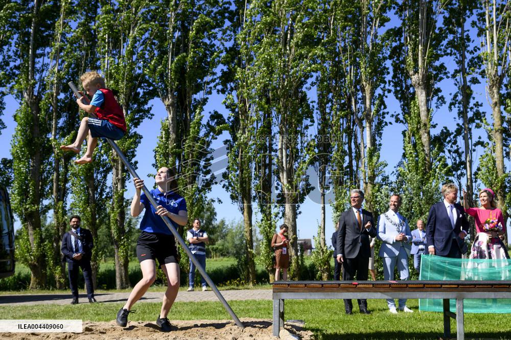 Royal Couple Visits Lopikerwaard and Vijfheerenlanden - Netherlands