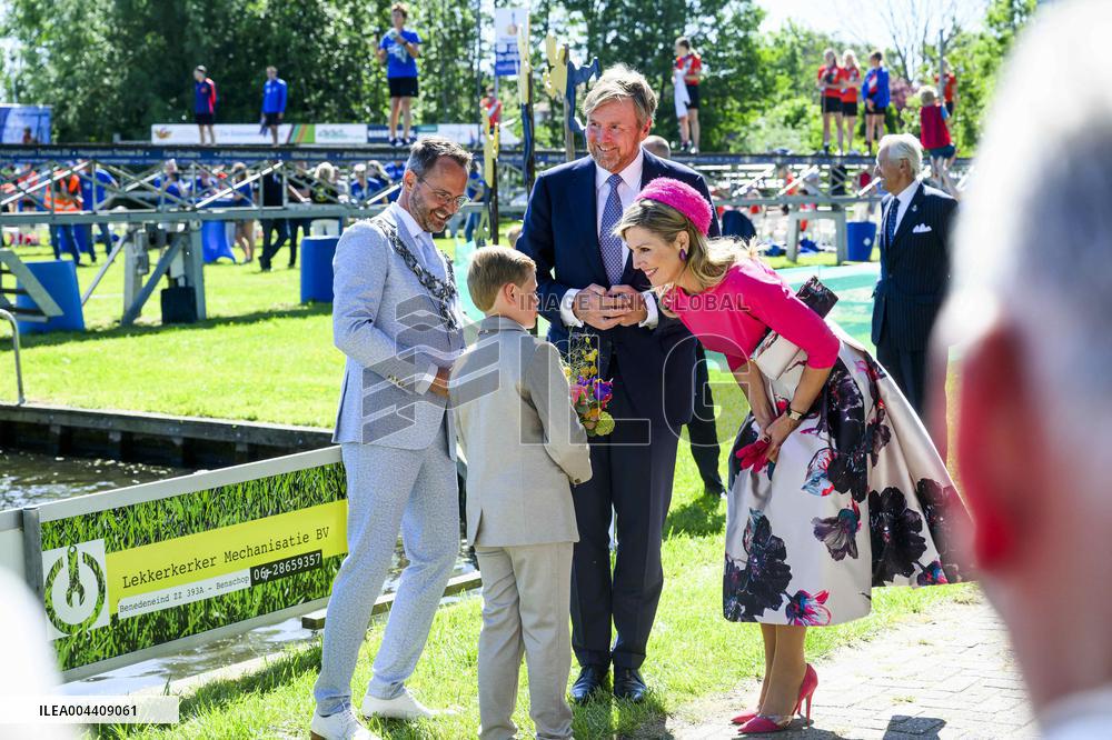 Royal Couple Visits Lopikerwaard and Vijfheerenlanden - Netherlands