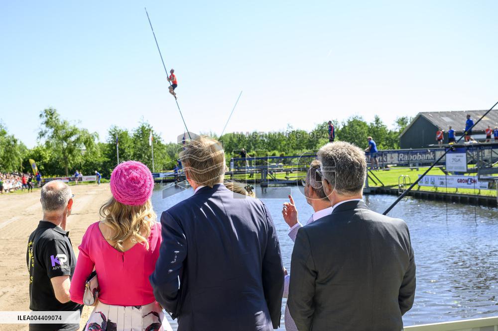 Royal Couple Visits Lopikerwaard and Vijfheerenlanden - Netherlands