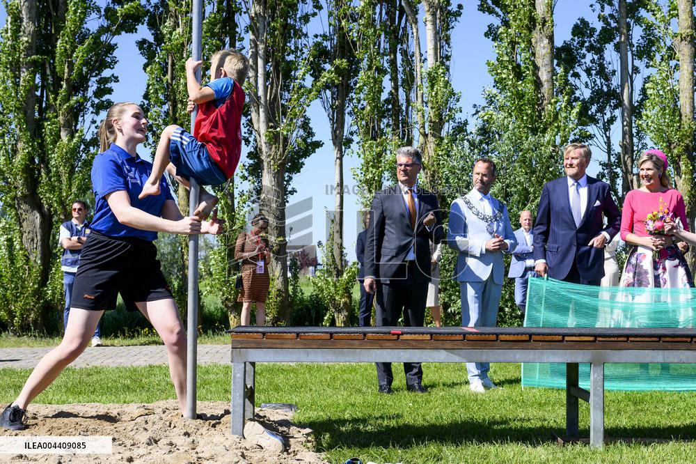 Royal Couple Visits Lopikerwaard and Vijfheerenlanden - Netherlands