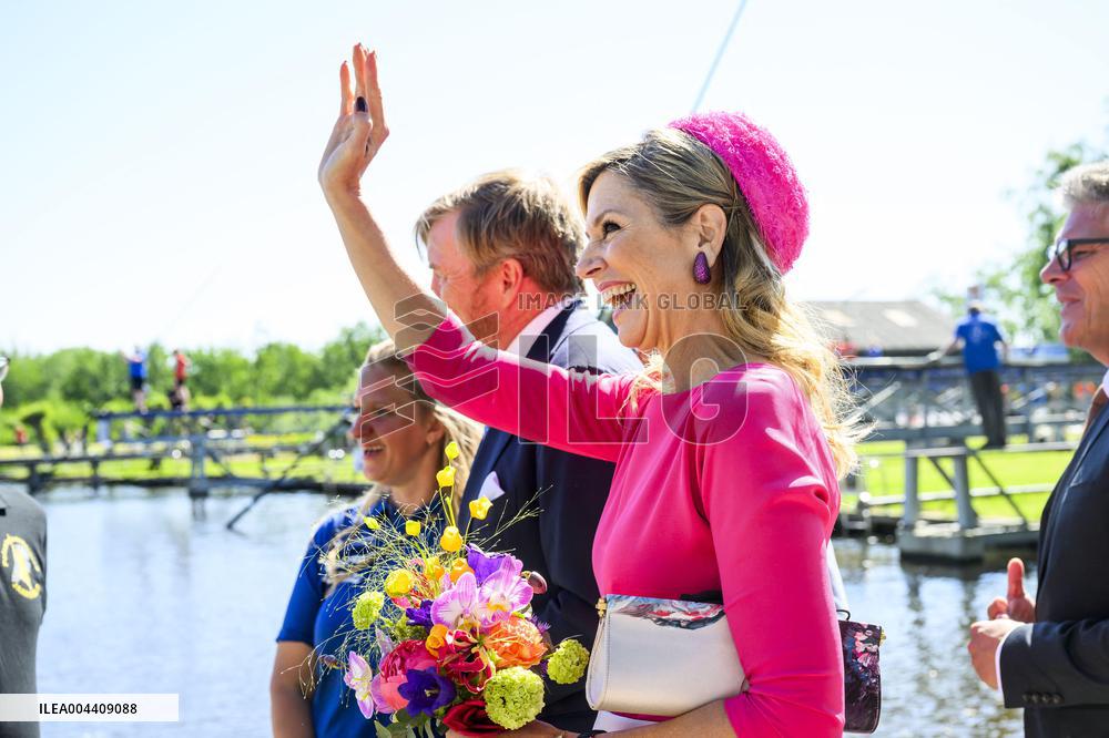 Royal Couple Visits Lopikerwaard and Vijfheerenlanden - Netherlands
