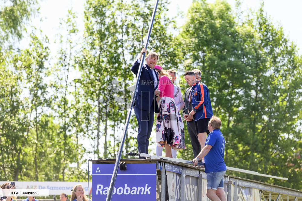 Royal Couple Visits Lopikerwaard and Vijfheerenlanden - Netherlands