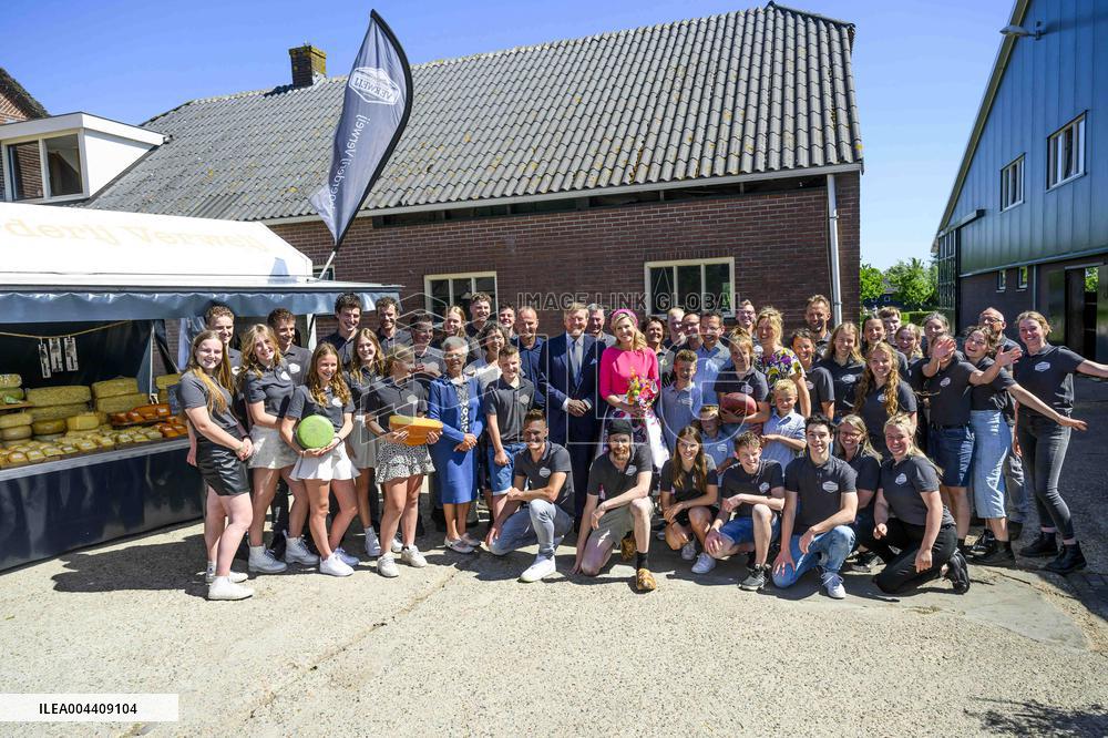 Royal Couple Visits Lopikerwaard and Vijfheerenlanden - Netherlands