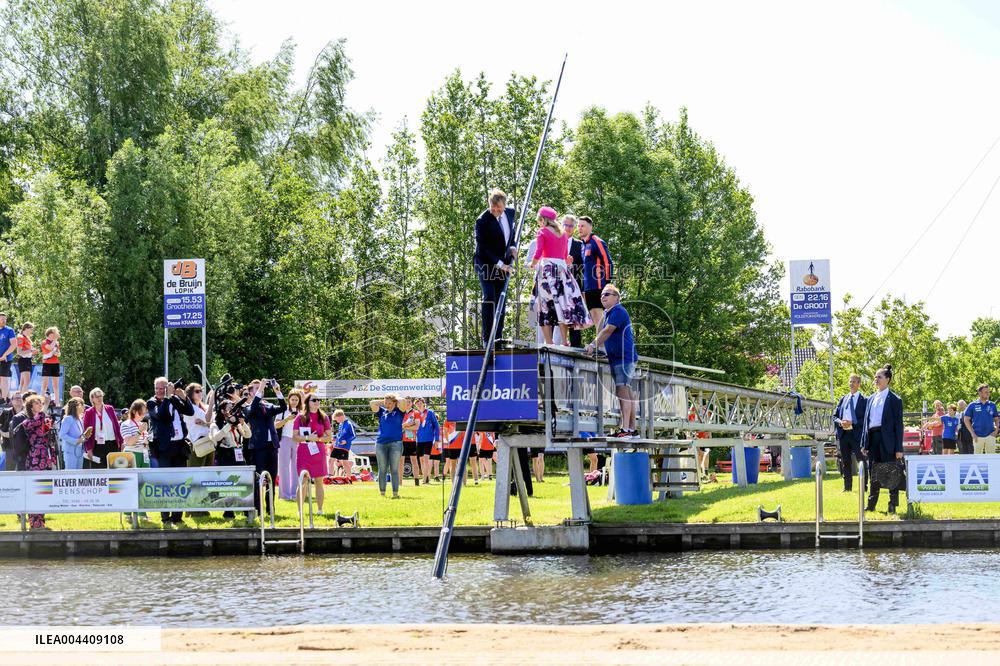 Royal Couple Visits Lopikerwaard and Vijfheerenlanden - Netherlands