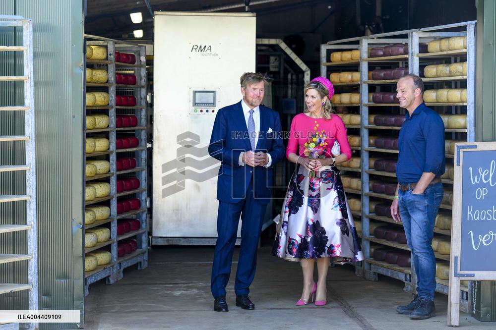 Royal Couple Visits Lopikerwaard and Vijfheerenlanden - Netherlands