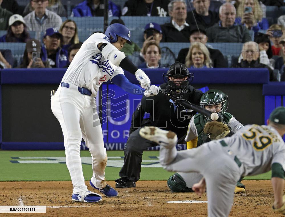 Baseball: Athletics vs. Dodgers