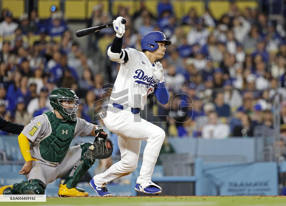Baseball: Athletics vs. Dodgers