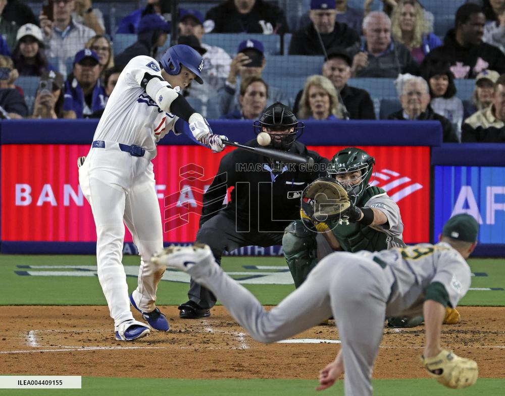 Baseball: Athletics vs. Dodgers