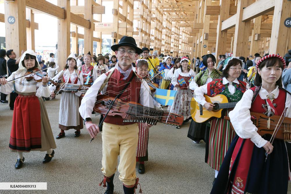 Sweden's day at Osaka expo